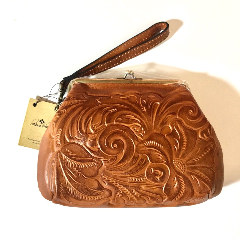 Patricia Nash Savena Tooled Wristlet